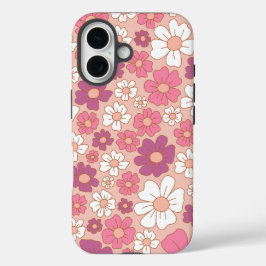 Cute Floral Pattern Phone Case iPhone 16ケース