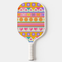 Cute Floral Pickleball Paddle ピックルボールラケット