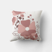 Cute floral pillow クッション (裏面)