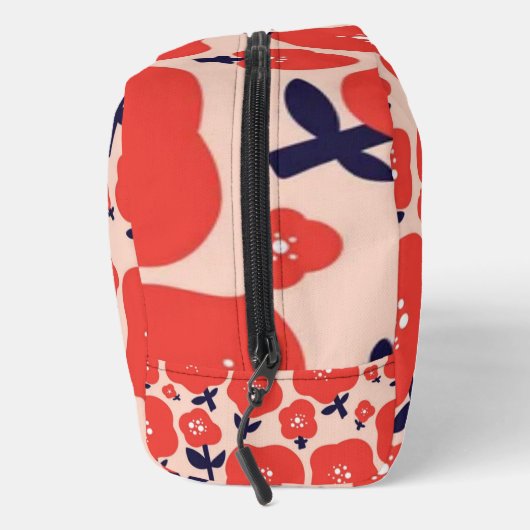 Cute Floral Seamless Pattern – Red Spring Flowers  ドップキット (右)