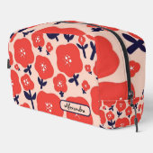 Cute Floral Seamless Pattern – Red Spring Flowers  ドップキット (右コーナー)