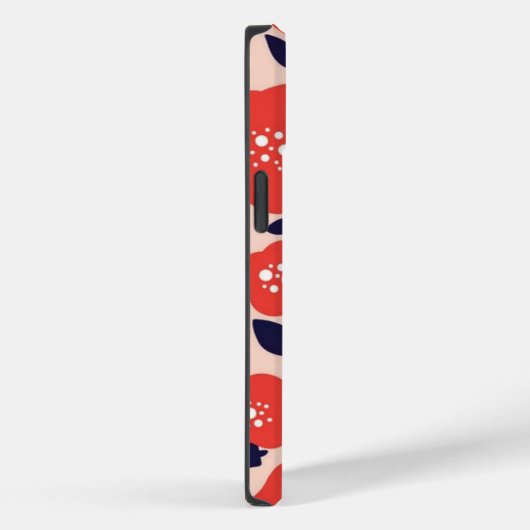 Cute Floral Seamless Pattern – Red Spring Flowers  Case-Mate iPhoneケース (裏面 / 右)
