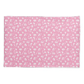 Cute Flower Bud Pink Pillow Case 枕カバー (裏面)