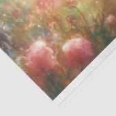 Cute Flower Girl and Unicorn In Forest Decoupage  薄葉紙 (詳細)