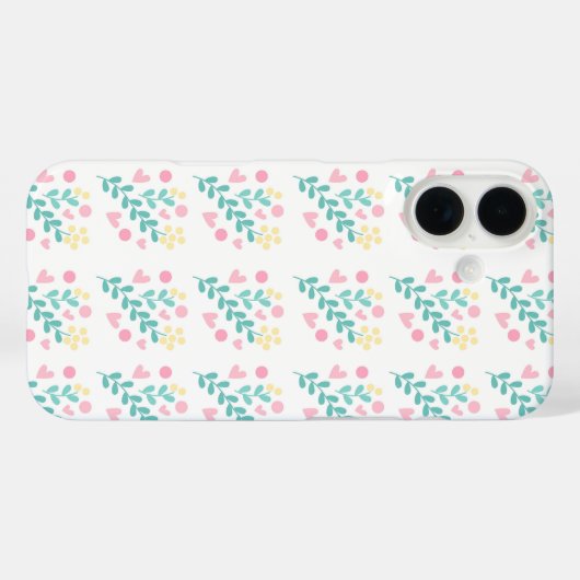 Cute flower pattern design Case-Mate iPhoneケース (裏面 (横))