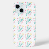 Cute flower pattern design Case-Mate iPhoneケース (裏面)