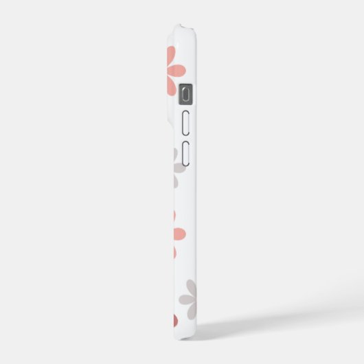 Cute Flower phone case iPhoneケース (左側面)
