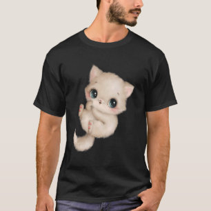 Cute Fluffy Adorable Cat Pet Art Tシャツ
