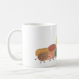 Cute Fluffy Creatures on a Coffee Mug コーヒーマグカップ