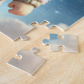 Cute Fluffy Puppy Astronaut Jigsaw Puzzle ジグソーパズル (側面)