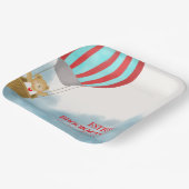 Cute Flying Baby is on the Way  Paper Plate ペーパープレート (傾斜あり)