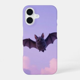 Cute Flying Bat Pastel Sky Phone Case iPhone 16ケース