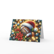 Cute Football Christmas