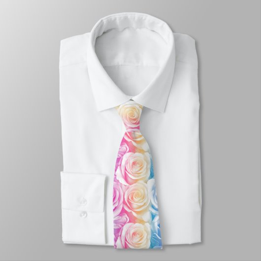 Cute For Him Rose Floral ネクタイ (タイ)