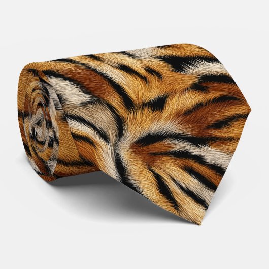 Cute For Him Tiger ネクタイ (ロール)