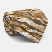 Cute For Him Tiger Skin ネクタイ (ロール)