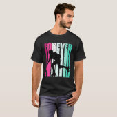 Cute Forever Cute Roller Skating Roller Girls Fan Tシャツ (正面フル)