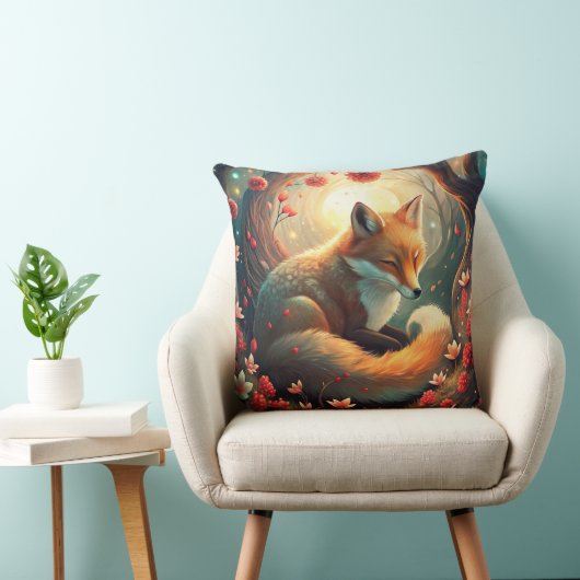 Cute Fox クッション (椅子)