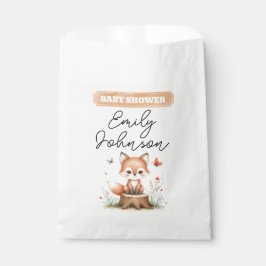 Cute fox baby shower  フェイバーバッグ