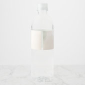 Cute fox baby shower  ペットボトルラベル (裏面)