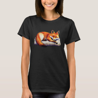 Cute fox for men women ladies foxes lovers fox ani tシャツ