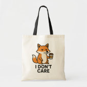 Cute Fox Tote Bag トートバッグ (正面)