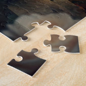 Cute Fox with Flowers ジグソーパズル (側面)