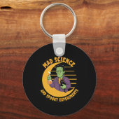 Cute Frankenstein Mad Science Keychain キーホルダー (正面)