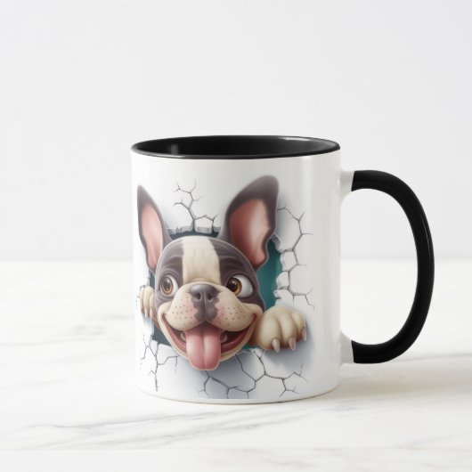 Cute French bull マグカップ (右)