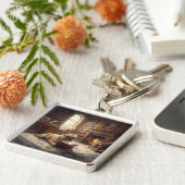 Cute French Bulldog キーホルダー (側面)