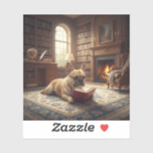 Cute French Bulldog シール (シート)