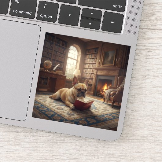 Cute French Bulldog シール (詳細)