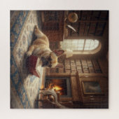 Cute French Bulldog ジグソーパズル (横)