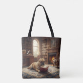 Cute French Bulldog トートバッグ (裏面)