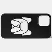 Cute French Bulldog Case-Mate iPhoneケース (裏面 (横))