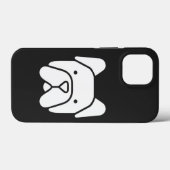Cute French Bulldog Case-Mate iPhoneケース (裏面 (横))