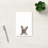 Cute French Bulldog Frenchie ポストイット (オフィス)