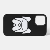 Cute French Bulldog iPhoneケース (裏面横)