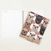 Cute French Bulldog Planner プランナー手帳 (ディスプレー)