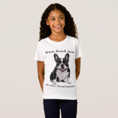 Cute French Bulldog Shirt for Kids – You Had Me at Tシャツ (正面フル)