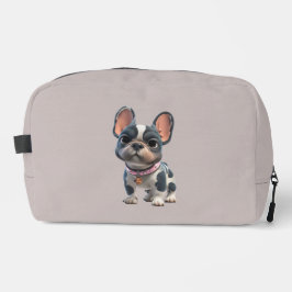 Cute French Bulldog Toiletry Bag ドップキット