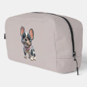 Cute French Bulldog Toiletry Bag ドップキット (右コーナー)