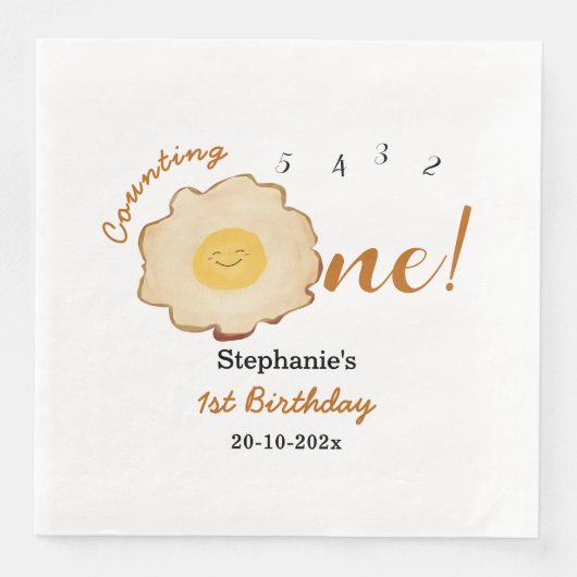 Cute Fried Egg 1st Birthday (正面)