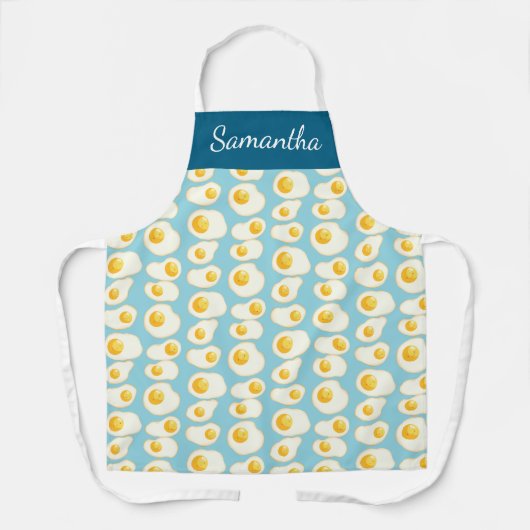 Cute Fried eggs エプロン (正面)