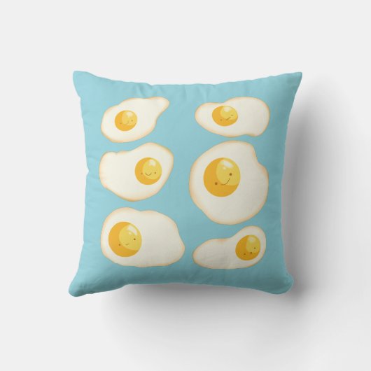 Cute Fried eggs クッション (裏面)