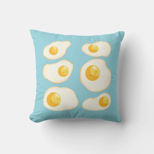 Cute Fried eggs クッション (正面)