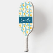 Cute Fried eggs ピックルボールラケット (左)