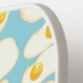Cute Fried eggs ピックルボールラケット (左詳細)