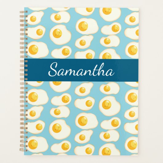 Cute Fried eggs プランナー手帳 (正面)