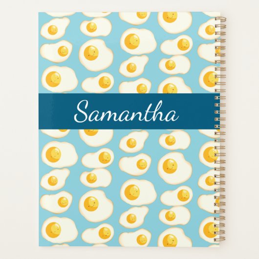 Cute Fried eggs プランナー手帳 (裏面)